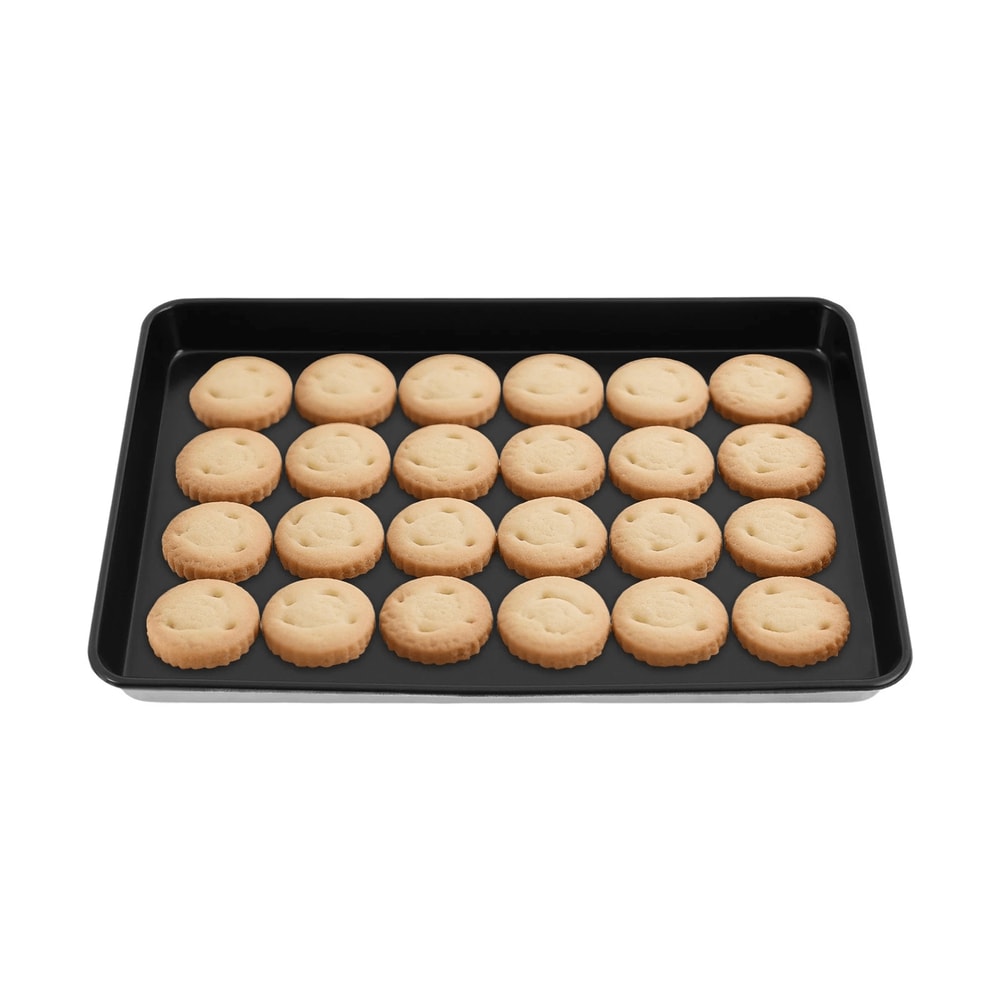Commercial Nonstick Aluminum Baking Sheet Pan Deep Edge Cookie Roasting Tray 8