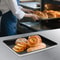 Commercial Nonstick Aluminum Baking Sheet Pan Deep Edge Cookie Roasting Tray 11