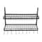 2 Tier Wall Mounted Pot Rack With 10 Hooks For Pots Pans Kitchen Storage 5