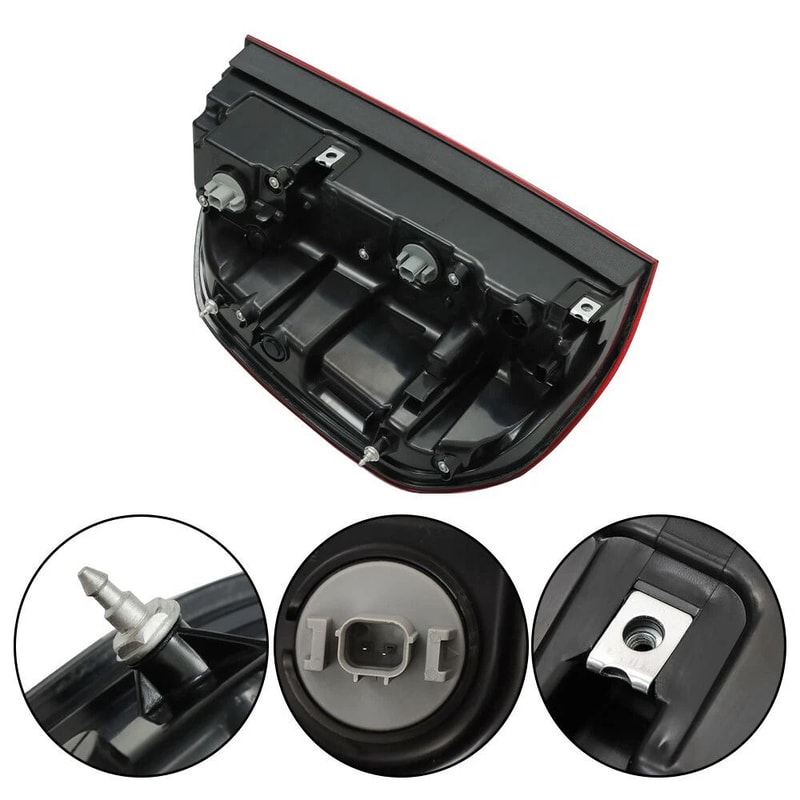 Honda Ridgeline Tail Light Assembly Left Driver Side Replacement LED Compatible 3
