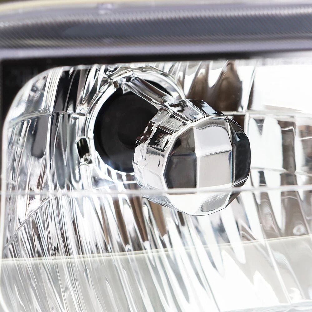 Chrome Headlight Housing Pair For Toyota Tacoma Direct Replacement Tacoma Headlight Assembly 3