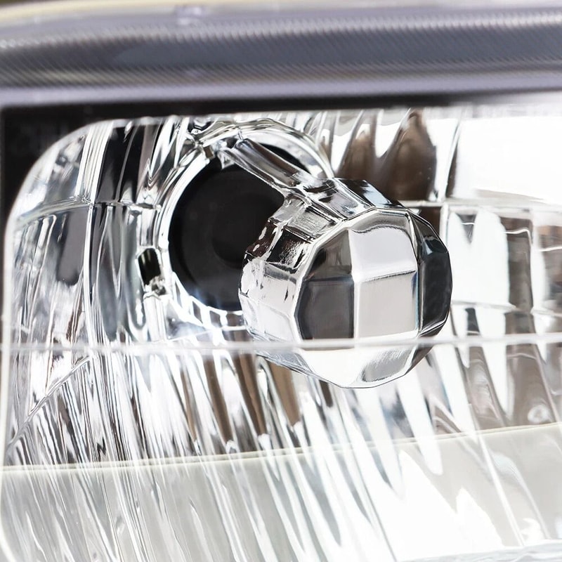 Chrome Headlight Housing Pair For Toyota Tacoma Direct Replacement Tacoma Headlight Assembly 3