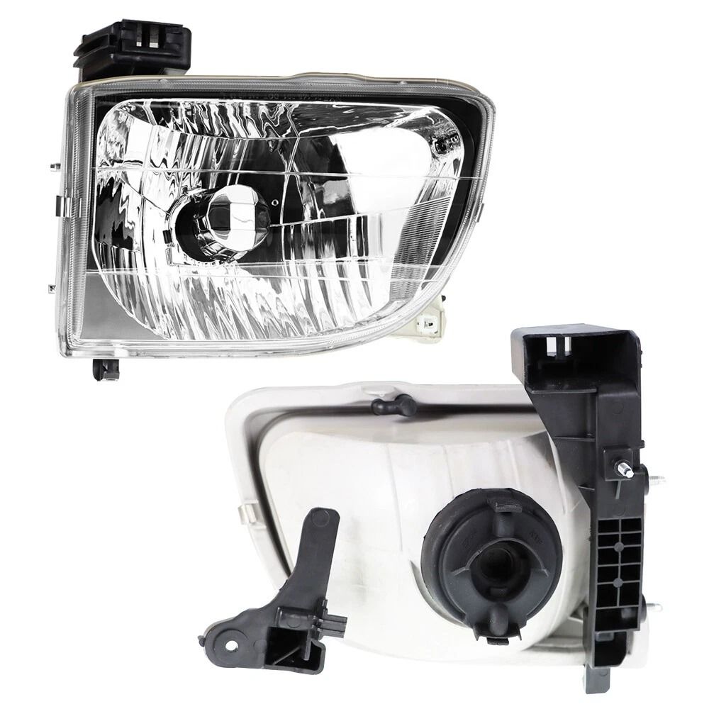 Chrome Headlight Housing Pair For Toyota Tacoma Direct Replacement Tacoma Headlight Assembly 4
