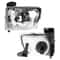 Chrome Headlight Housing Pair For Toyota Tacoma Direct Replacement Tacoma Headlight Assembly 4