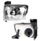 Chrome Headlight Housing Pair For Toyota Tacoma Direct Replacement Tacoma Headlight Assembly 4