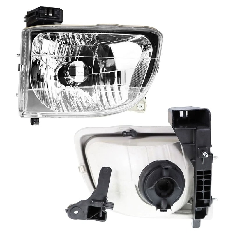 Chrome Headlight Housing Pair For Toyota Tacoma Direct Replacement Tacoma Headlight Assembly 4