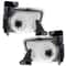 Chrome Headlight Housing Pair For Toyota Tacoma Direct Replacement Tacoma Headlight Assembly 6