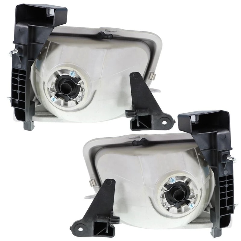Chrome Headlight Housing Pair For Toyota Tacoma Direct Replacement Tacoma Headlight Assembly 6