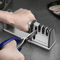 Professional 4 Stage Kitchen Knife Sharpener Ceramic Tungsten Manual Sharpening Tool 0