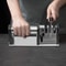 Professional 4 Stage Kitchen Knife Sharpener Ceramic Tungsten Manual Sharpening Tool 9