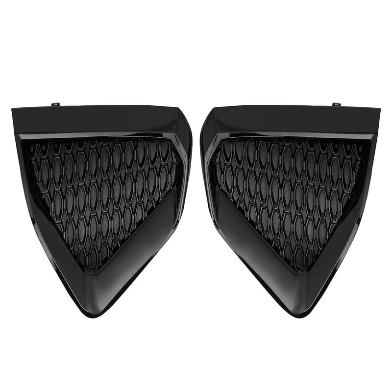 Premium Front Bumper Fog Light Covers For Nissan Maxima Left Right Replacement 2