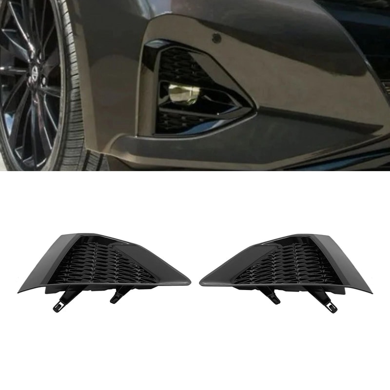 Premium Front Bumper Fog Light Covers For Nissan Maxima Left Right Replacement 0
