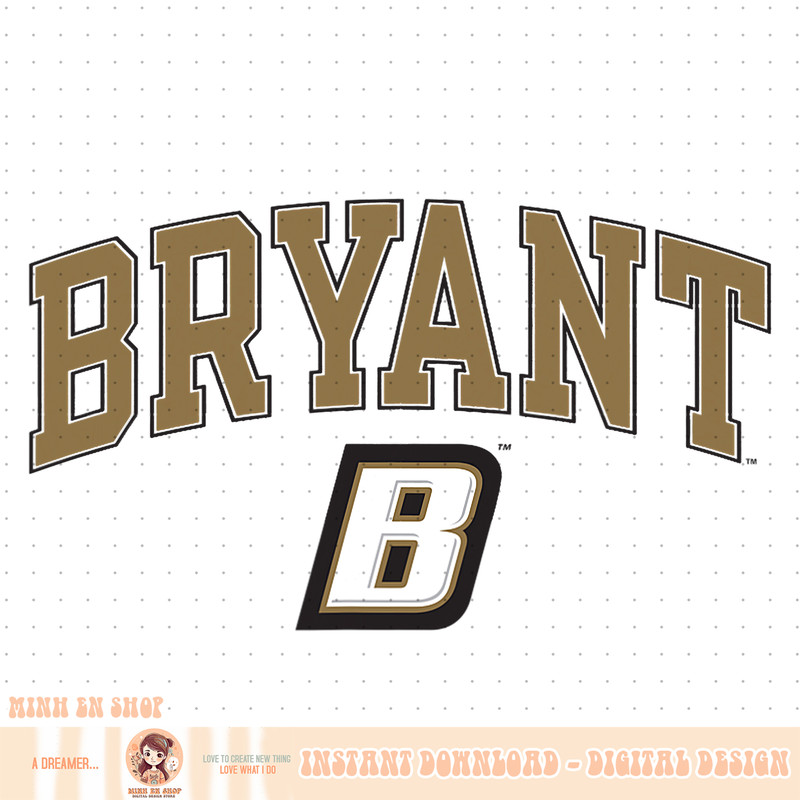 Bryant Bulldogs Arch Over Logo Officially Licensed PNG Download.jpg