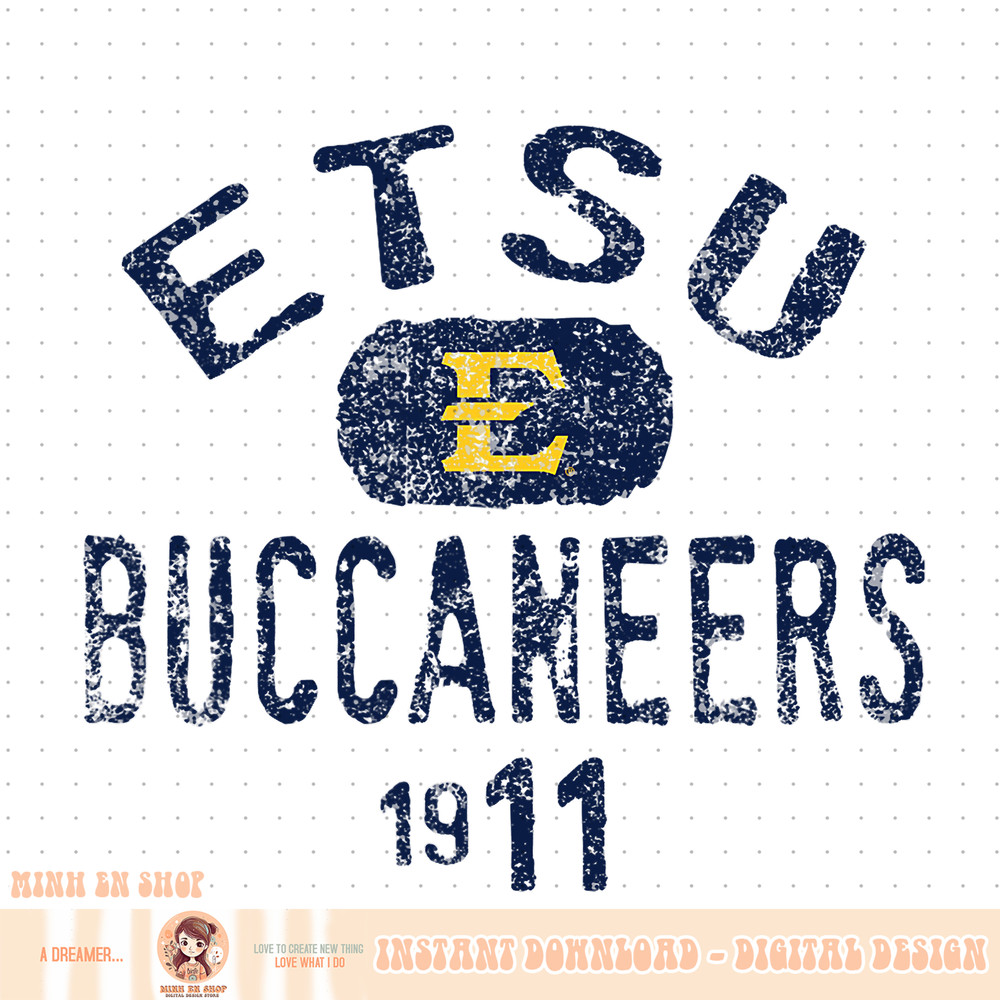 East Tennessee State Buccaneers Vintage 1911 Logo PNG Download.jpg
