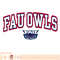 Florida Atlantic Owls Womens Arch Over Navy PNG Download.jpg