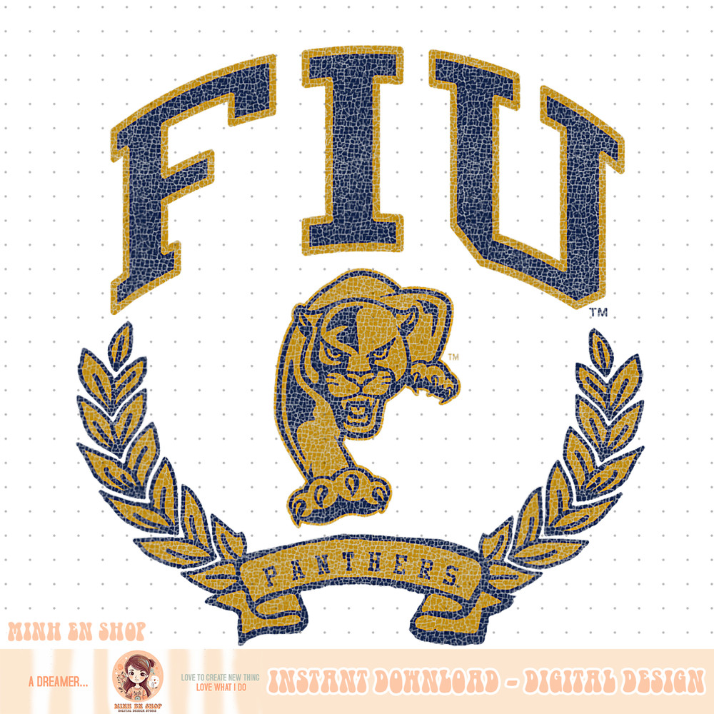 Florida International Golden Panthers Victory Vintage PNG Download.jpg