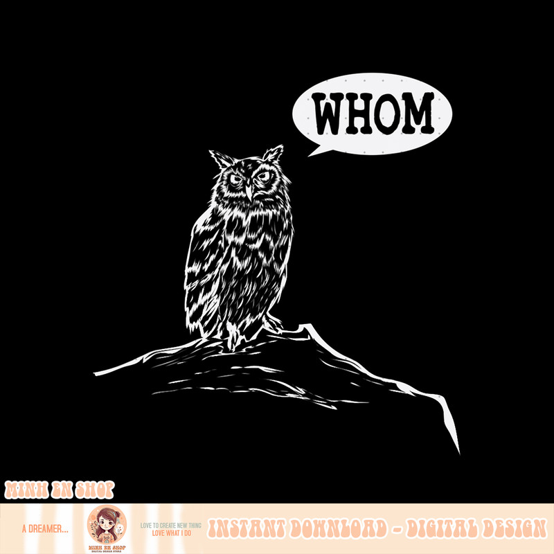 Funny Whom Owl Grammar English Teacher, png, sublimation copy.jpg