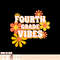 Groovy Fourth Grade Vibes Retro Back To School Teachers Kids, png, sublimation copy.jpg