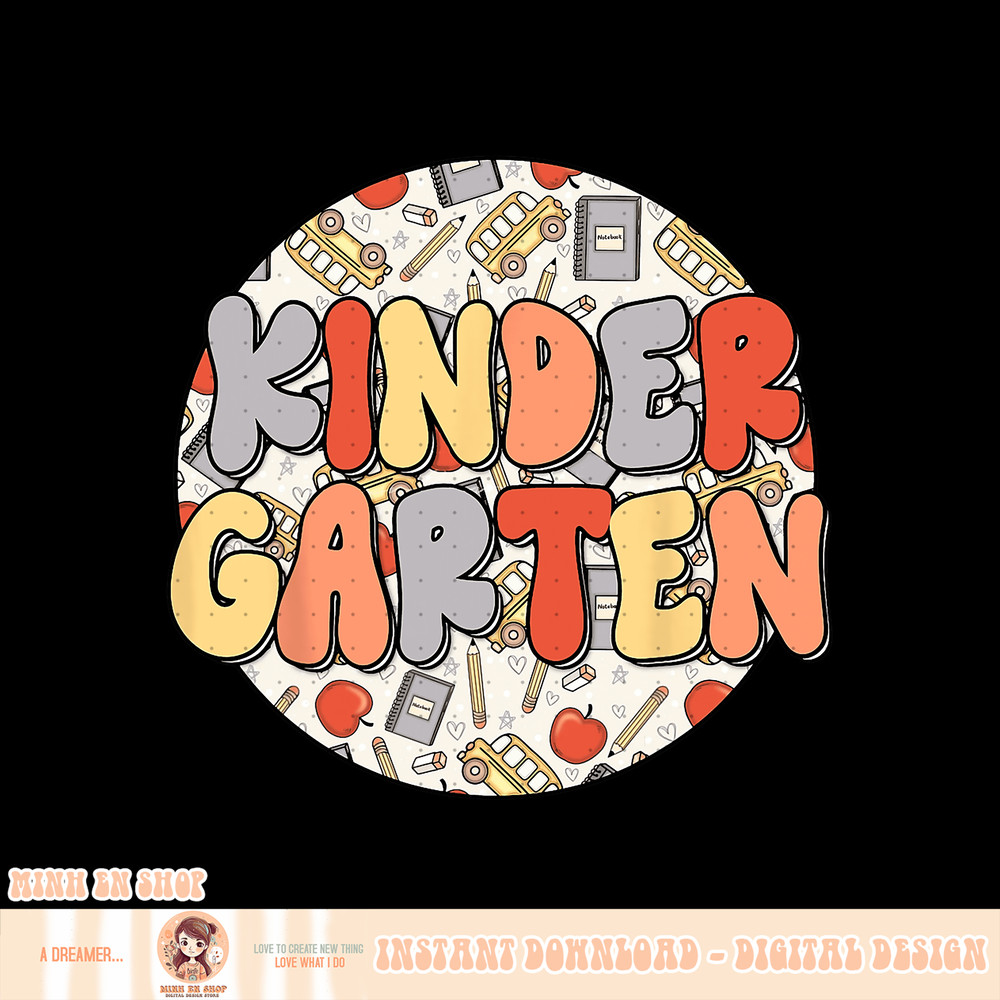 Groovy Kindergarten Vibes Retro Teachers Kids Back To School, png, sublimation.pngGroovy Kindergarten Vibes Retro Teachers Kids Back To School, png, sublimation