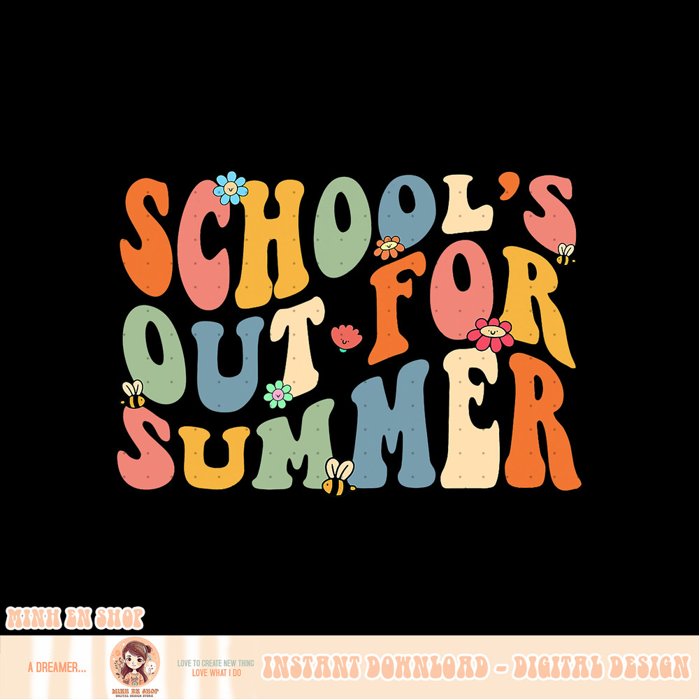 groovy schools out, summer graduation teacher kids, copy.jpg