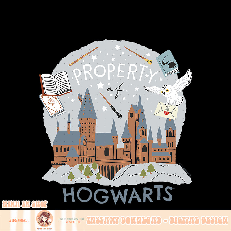 Harry Potter Deathly Hallows 2 Property Of Hogwarts PNG Download.jpg