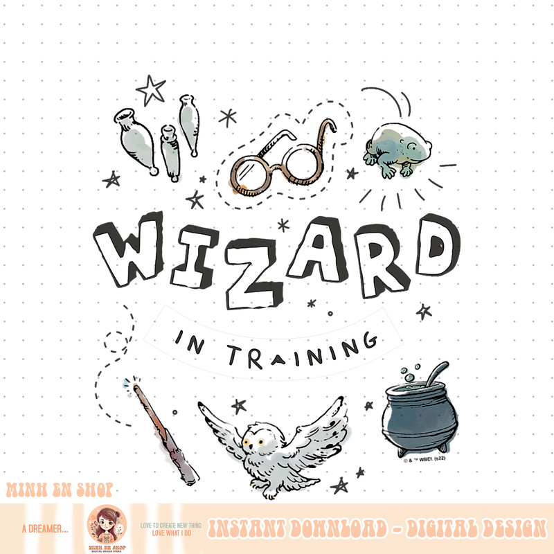 Harry Potter Deathly Hallows 2 Wizard In Training Icons PNG Download.jpg