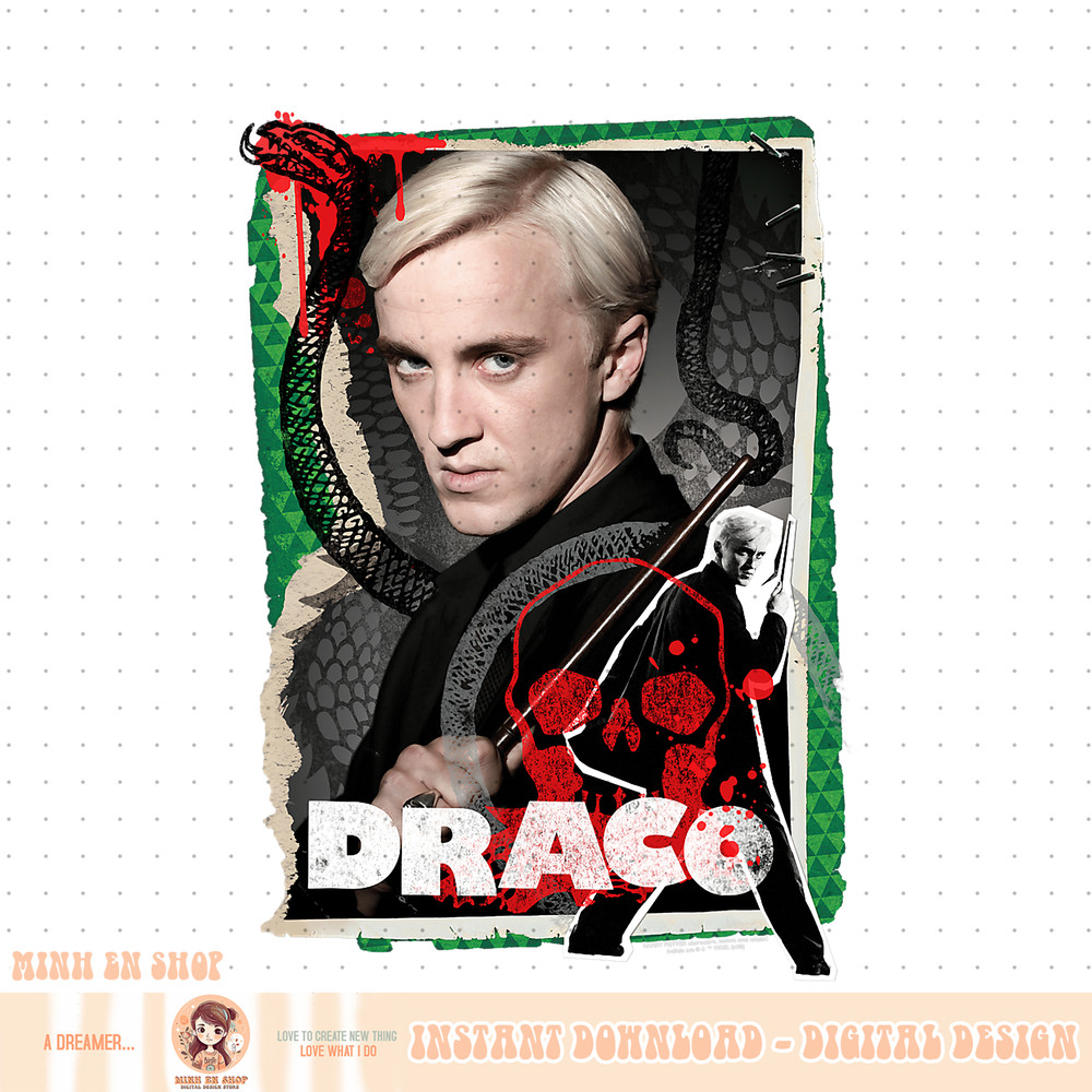 Harry Potter Draco Malfoy Photo Collage PNG Download.jpg