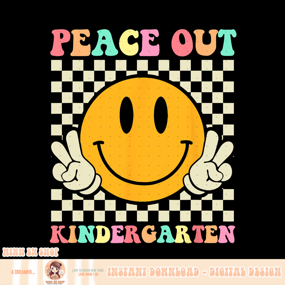 Hippie Peace Out Kindergarten Teacher Kid Last Day Of School, png, sublimation copy.jpg