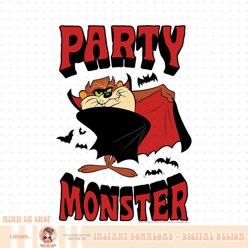 Looney Tunes Tasmanian Devil Party Monster PNG Download.jpg