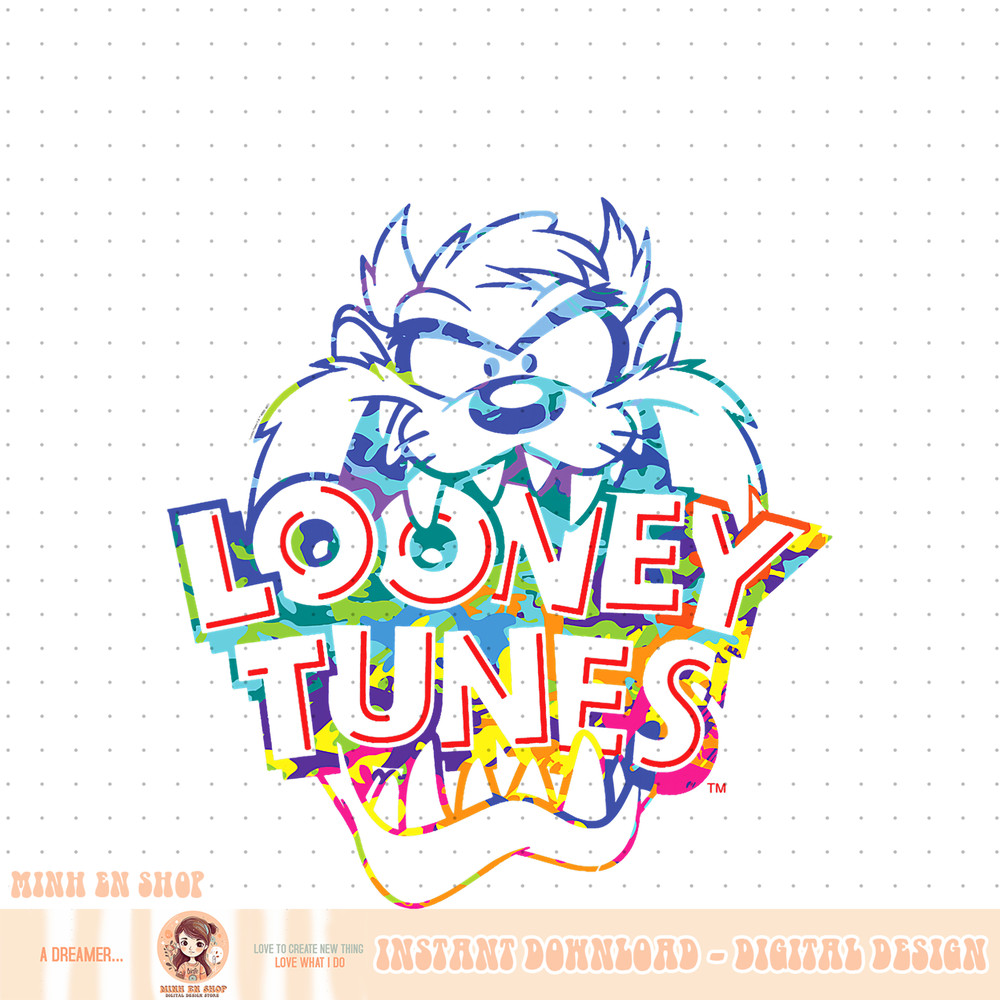 Looney Tunes Taz Multicolor PNG Download.jpg