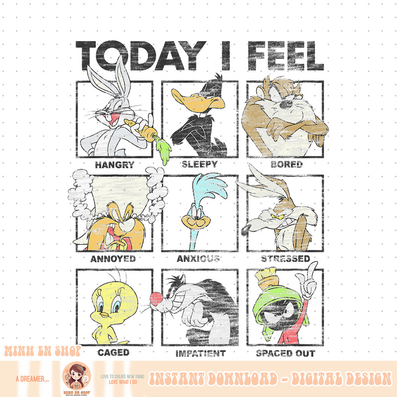 Looney Tunes Today I Feel Group Box Up PNG Download.jpg