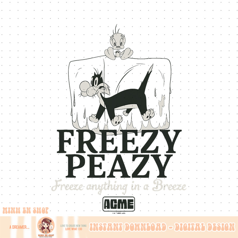 Looney Tunes Tweety and Sylvester Freezy Peazy PNG Download.jpg