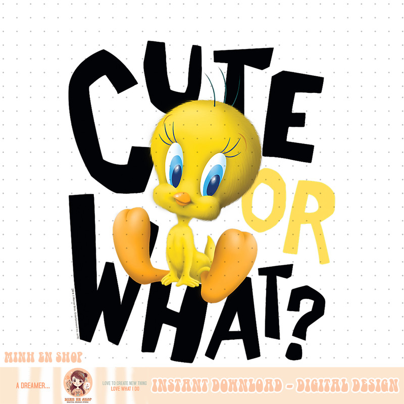 Looney Tunes Tweety Cute or What PNG Download.jpg
