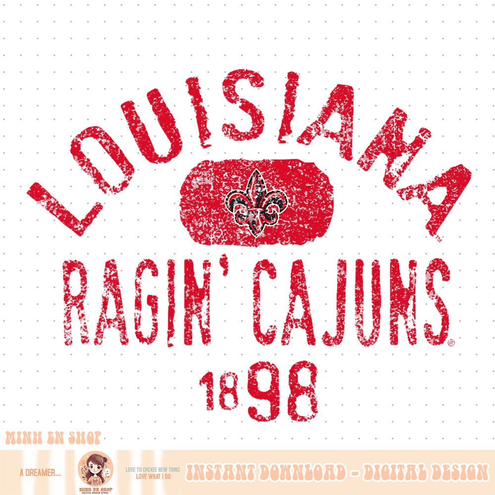 Louisiana Lafayette Ragin, Cajuns 1898 Vintage PNG Download.jpg