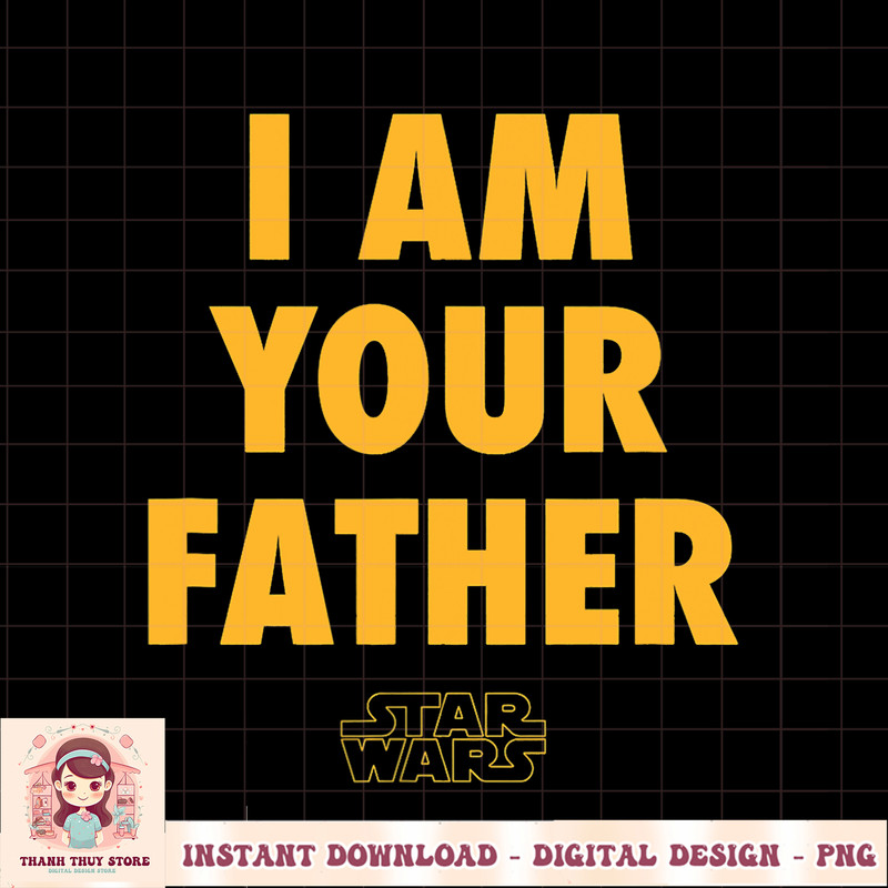 Amazon Essentials Star Wars Vader Father Quote PNG Download.jpg