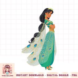 Disney Aladdin Live Action Princess Jasmine in Green PNG Download PNG Download