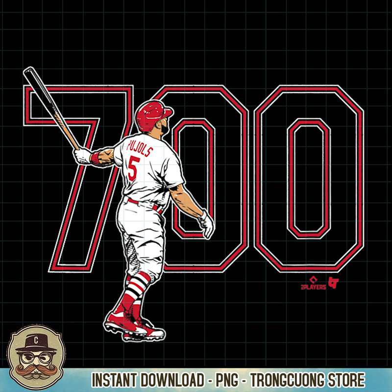 Albert Pujols, 700 Vol. 2, St. Louis Baseball PNG Download.jpg