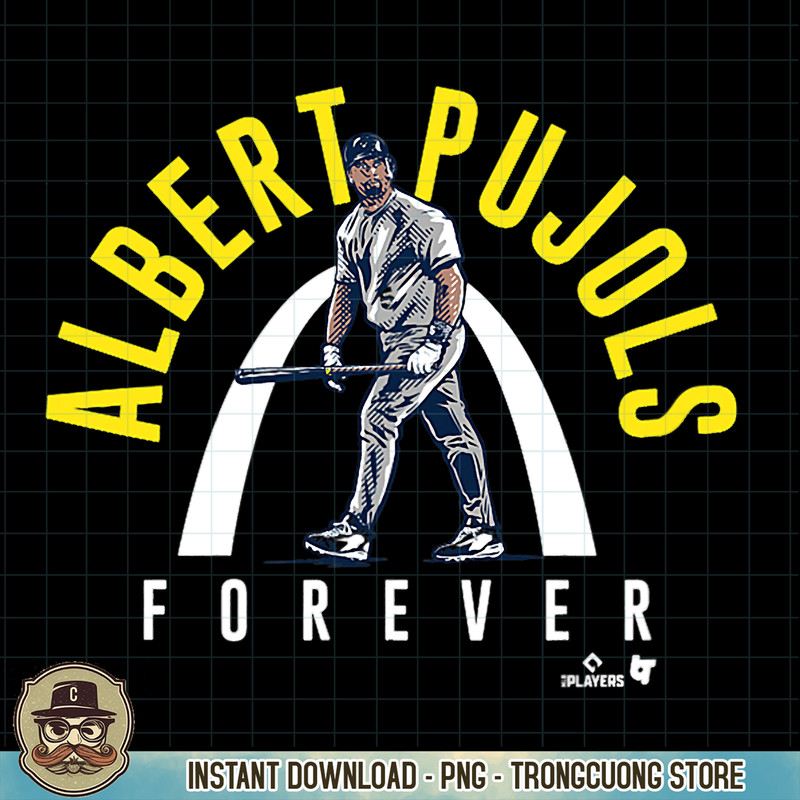Albert Pujols, Pujols Forever, St. Louis Baseball PNG Download.jpg