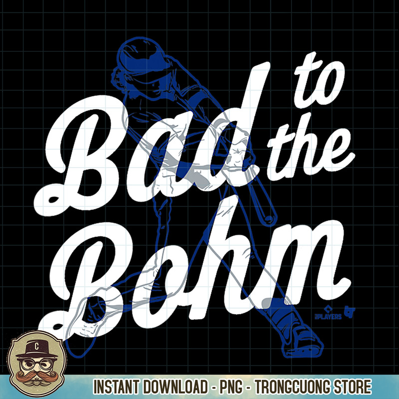 Alec Bohm, Bad to the Bohm, Philadelphia Baseball PNG Download.jpg