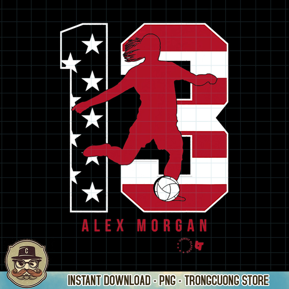 Alex Morgan 13 USWNT Players Association, USA Soccer PNG Download.jpg