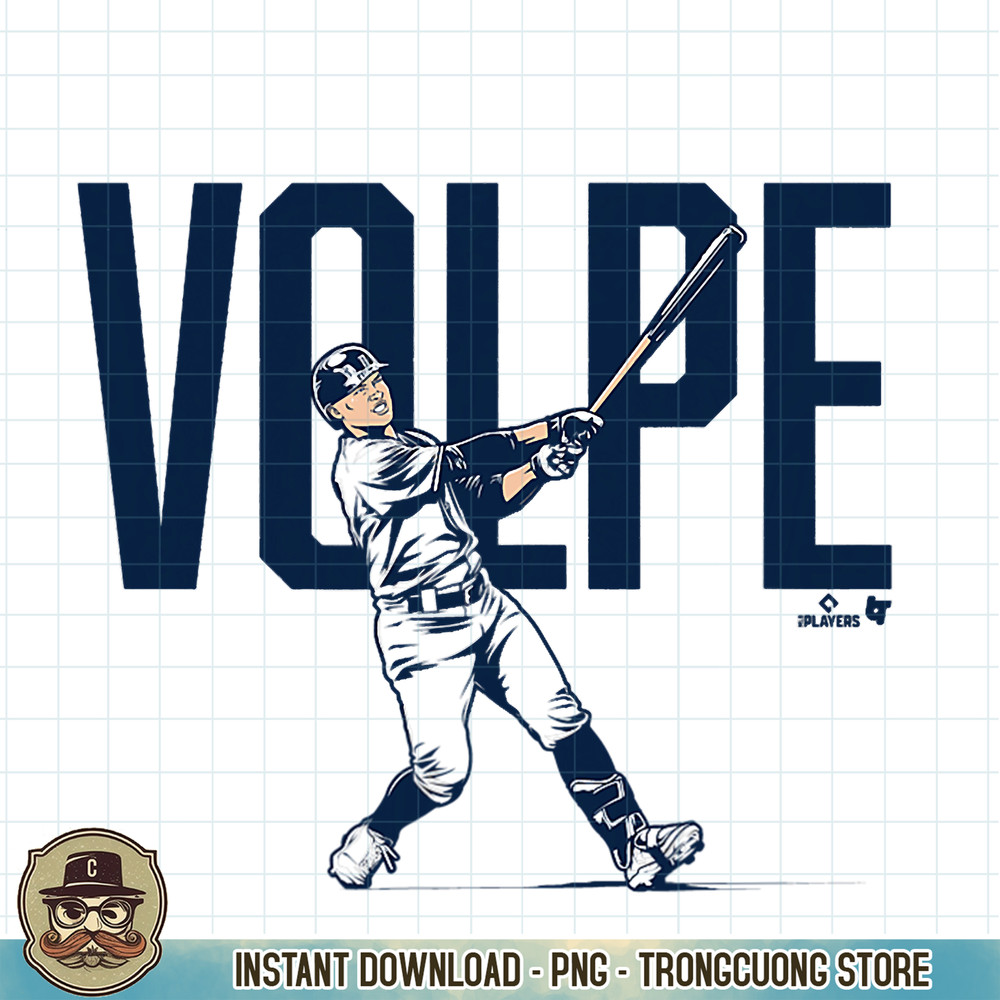 Anthony Volpe, Swing, New York Baseball PNG Download.jpg