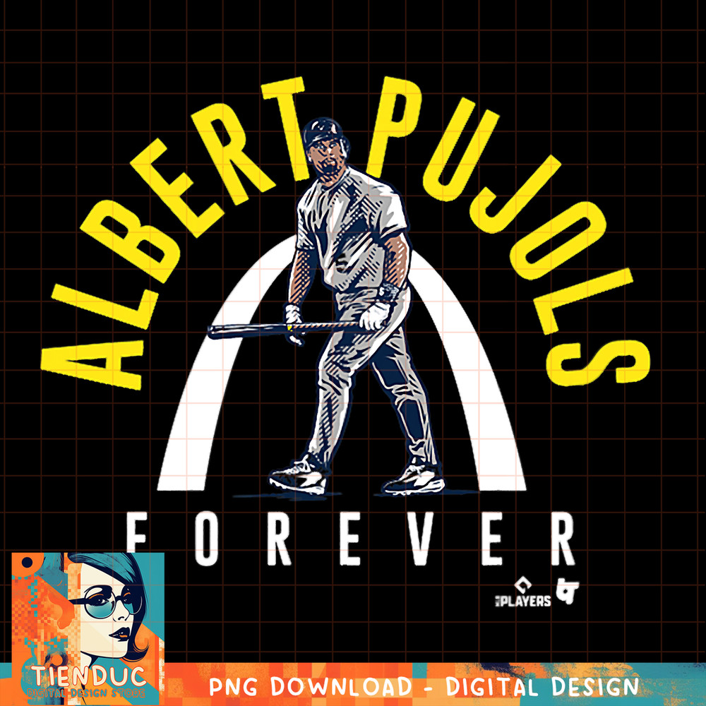 Albert Pujols, Pujols Forever, St. Louis Baseball PNG Download.jpg