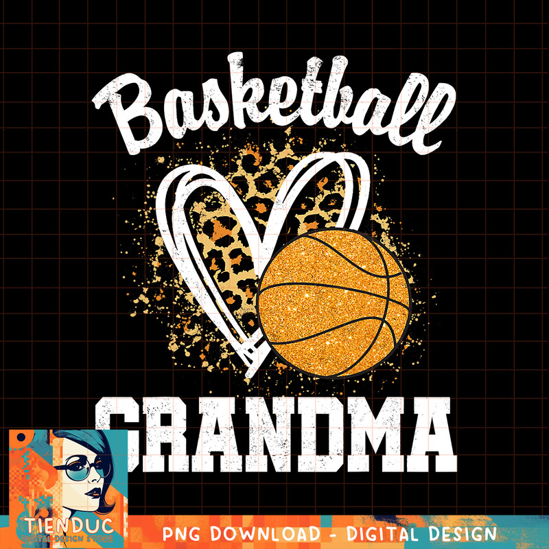 Basketball Grandma Leopard Heart, png, sublimation copy.jpg