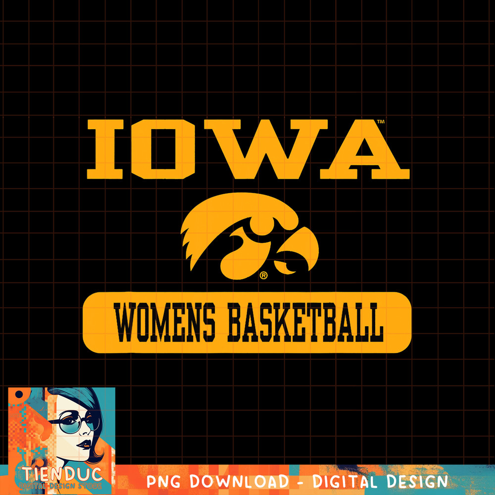 Elite Authentics Iowa Hawkeyes Women s Classic Fit png, sublimation, Black Basketball Crew Neck Short Sleeve copy.jpg