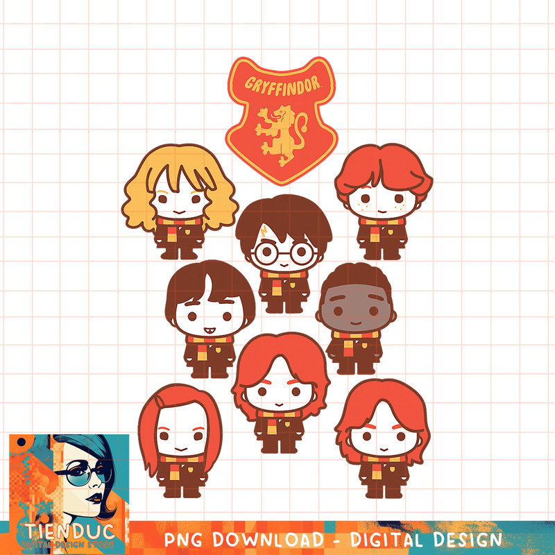 Harry Potter Chibi Gryffindor Friends PNG Download.jpg