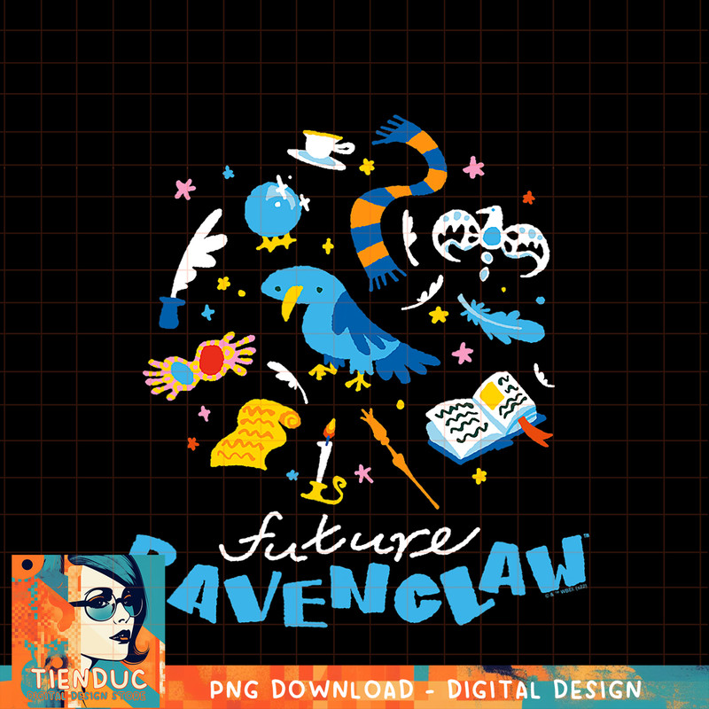 Harry Potter Deathly Hallows 2 Future Ravenclaw Doodle PNG Download.jpg