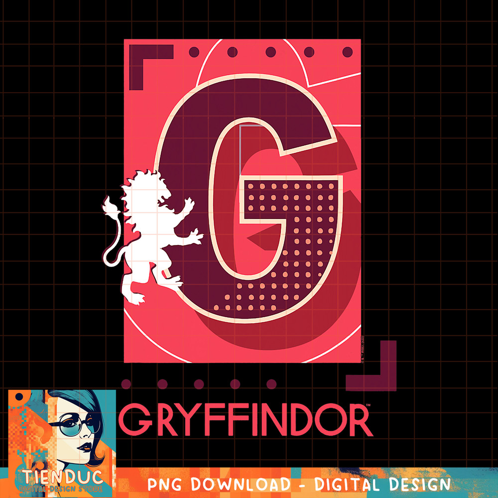 Harry Potter Deathly Hallows 2 Gryffindor Lion Poster PNG Download.jpg
