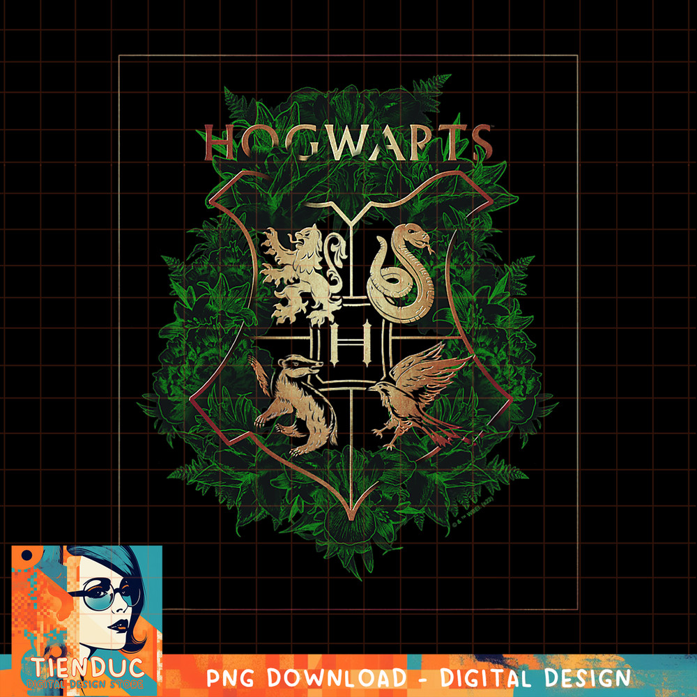 Harry Potter Deathly Hallows 2 Hogwarts Bronze Crest PNG Download.jpg