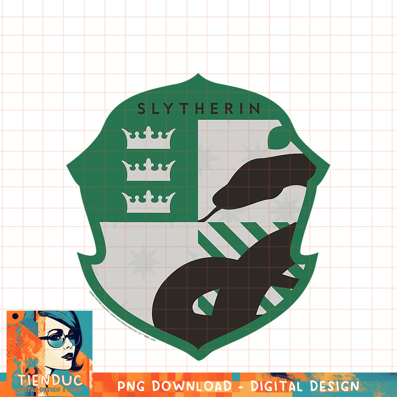 Harry Potter Slytherin Four Square Shield Crest PNG Download.jpg