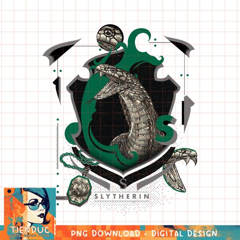Harry Potter Slytherin Magicial Mischief Level Up Crest PNG Download.jpg